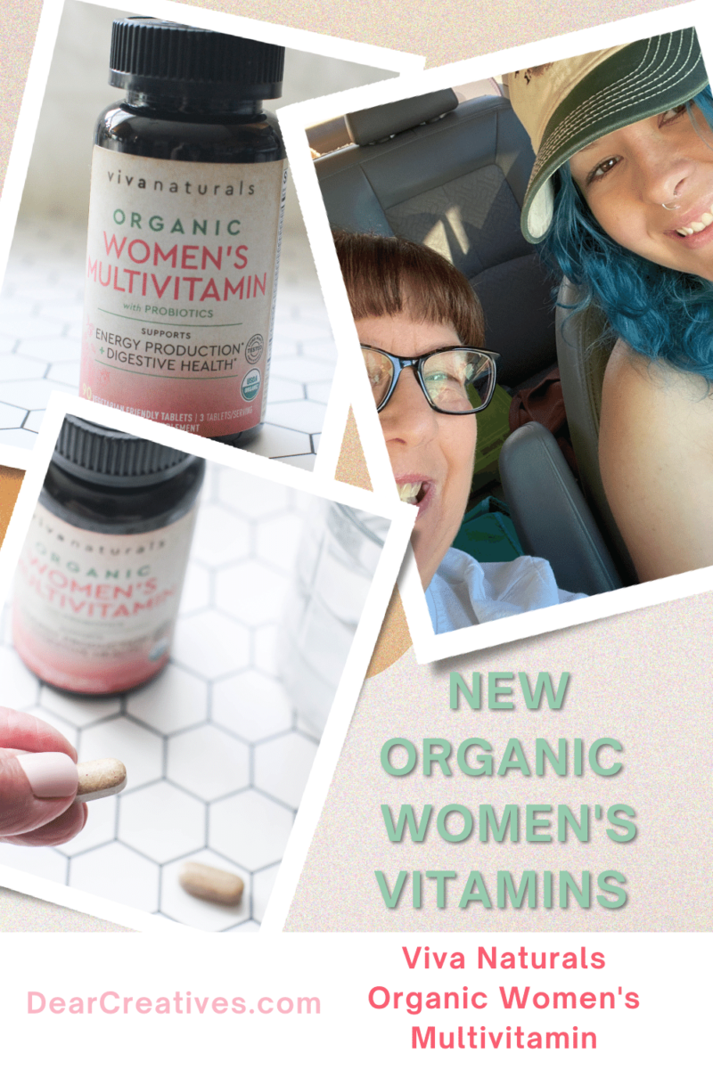 Organic Women S Multivitamin Viva Naturals Dear Creatives