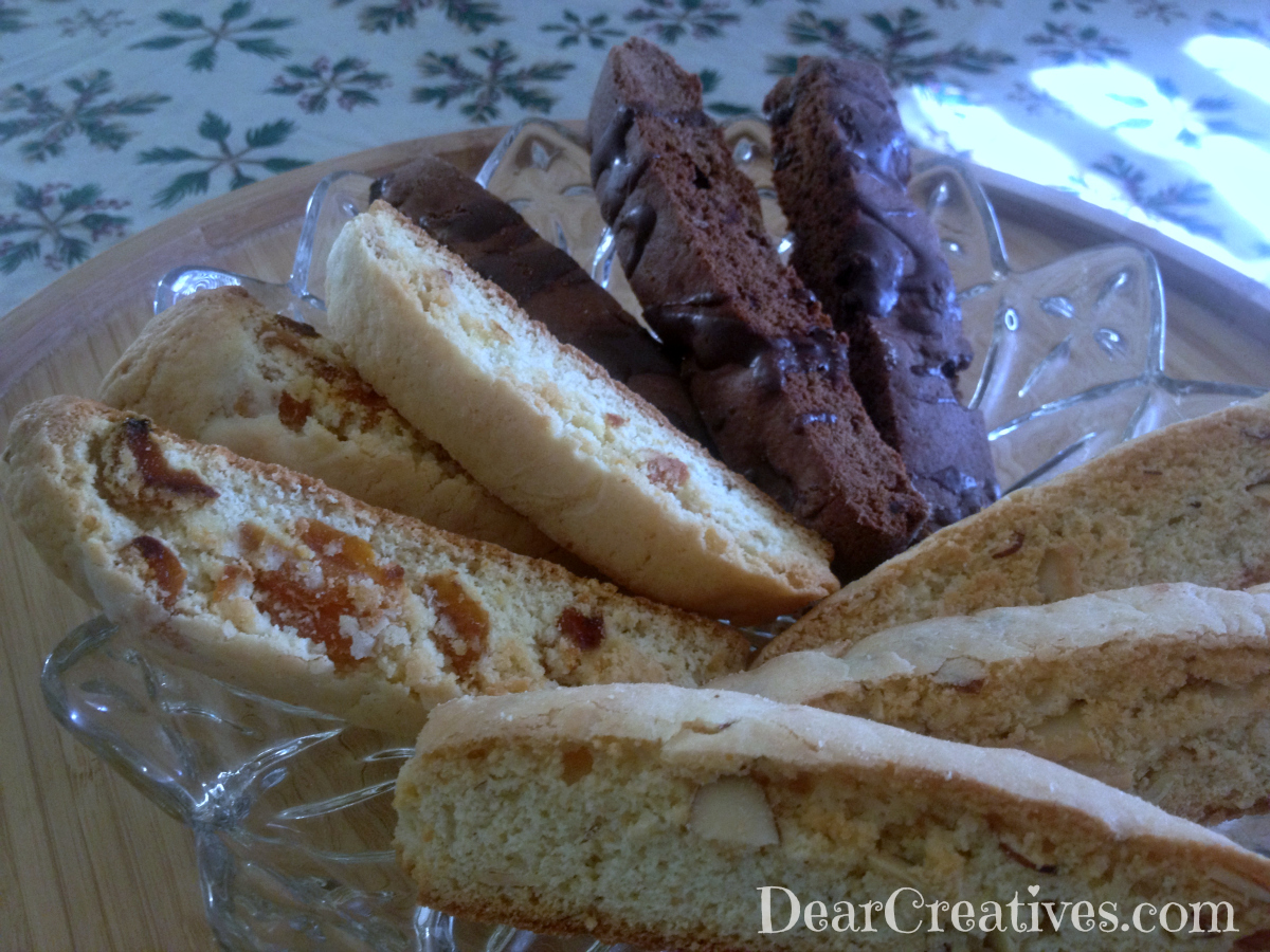 Plate of Biscotti Cookies Theresa Huse 2012