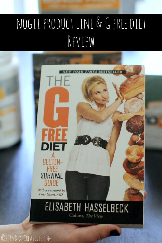 Gluten Free Diet Nogii Product Line and The G Free Diet Book