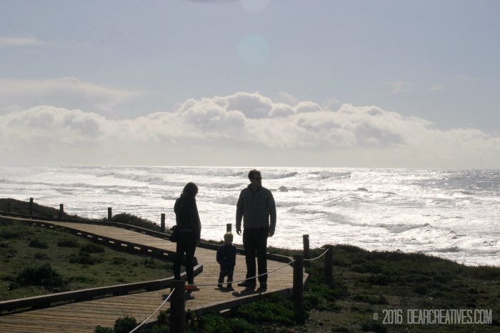 Photography |high tide at the beach