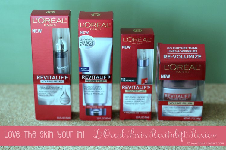 Beauty Review L'Oreal Paris Revitalift Skin Care Beauty Products