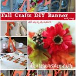 fall craft ideas | Fall wood banner DIY this is a fun and easy project anyone can make