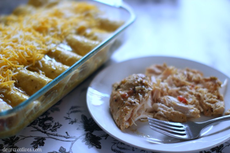 Slow Cooker Chicken | slow-cooker-chicken-served-3-ways then the broth is used for making soup! This is a quick recipe to make no pre cooking. Just toss into the slow cooker and enjoy. Get other meals from shredding the chicken for tacos, enchiladas and even serve whole breasts with rice and shredded cheese.