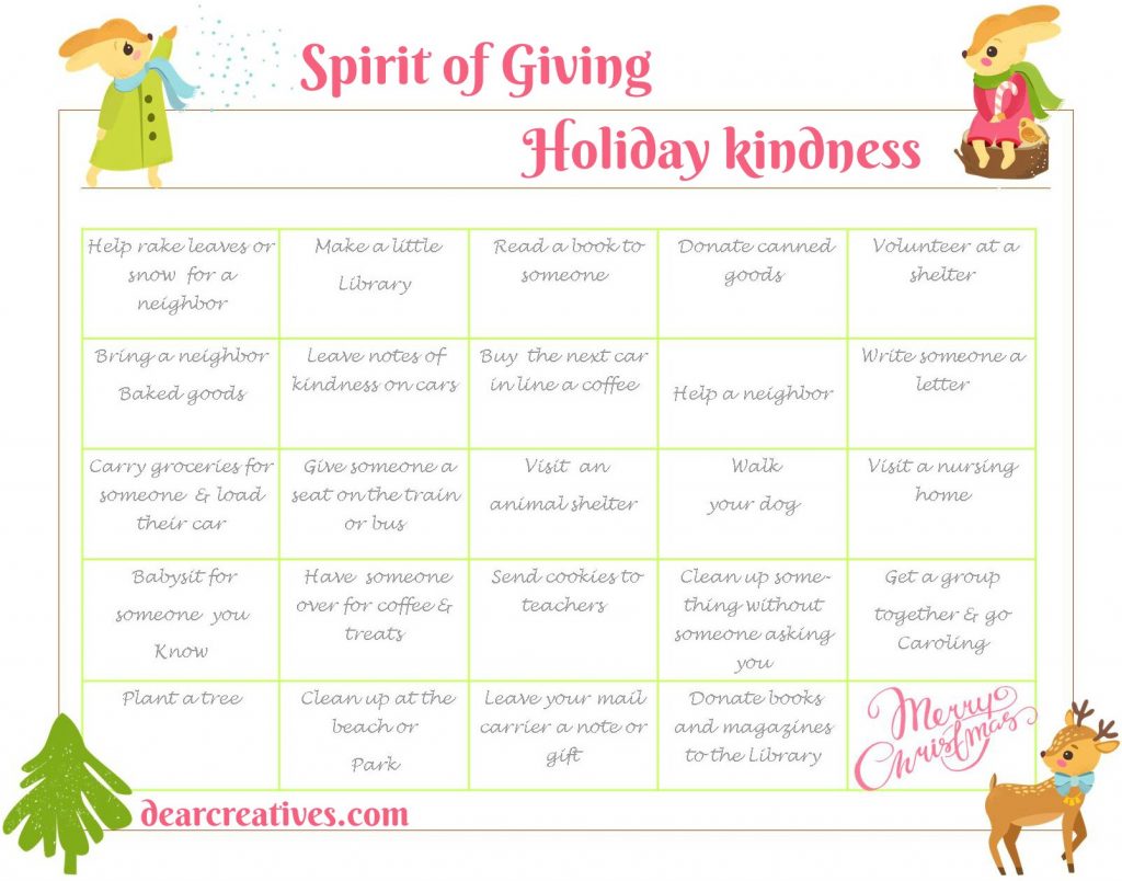 holiday spirit-kindness-holiday-of-giving-calendar-2