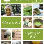 Green Tea DIY Beauty Recipes for homemade beauty products such as masks, toner, bath bombs, scrubs and more. See them all DearCreatives.com #greentea #diybeautyrecipes