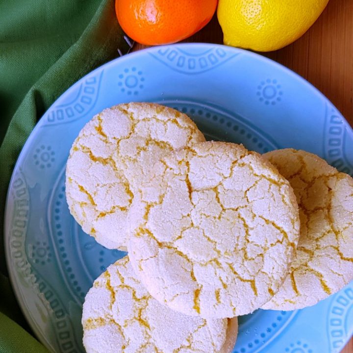 Olive Oil Sugar Cookies with Grated Citrus #FlavorYourLife