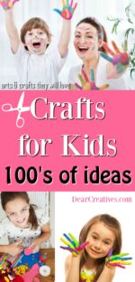 Crafts for Kids - Fun Kids Crafts Tutorials, Templates DearCreatives