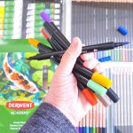 Do you want to get more creative See how to set up creative time. Tips for journals, art journals, and making time for art. DearCreatives.com #derwentacademy #IC #ad #journals #artjournals #art