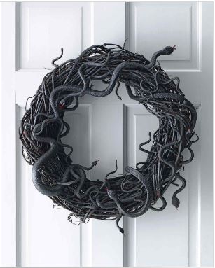 Snake Wreath via Martha Stewart