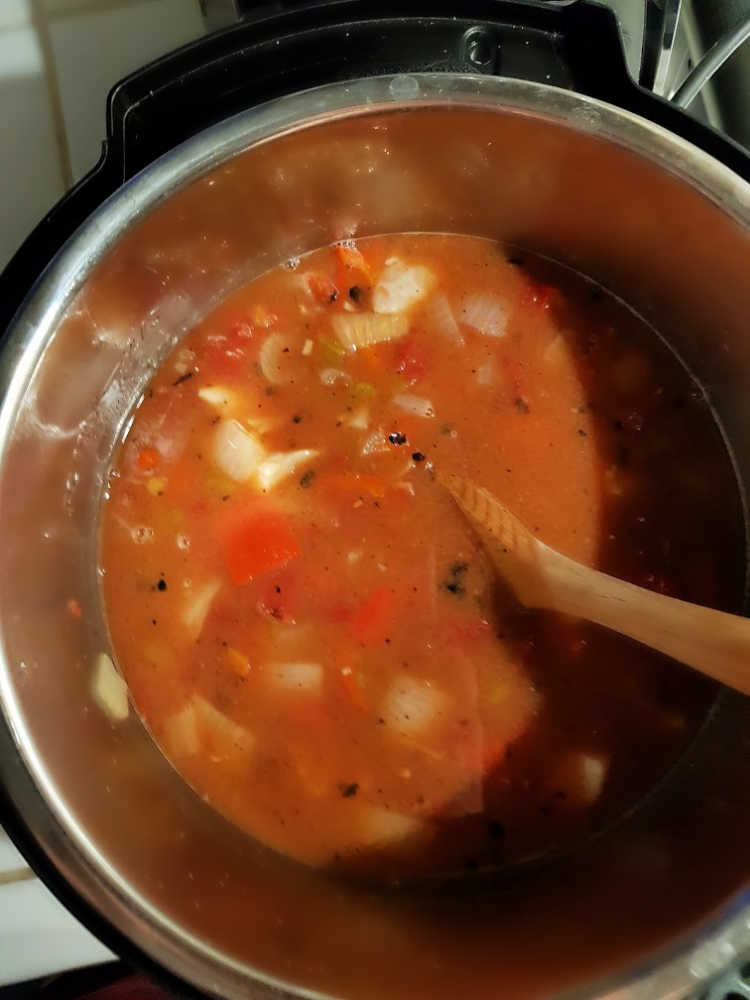 Have you ever tried cooking chicken soup in the instant pot? If you like flavorful soups that are Mexican cuisine you need to try this quick and easy chicken tortilla soup recipe at DearCreatives.com You won't believe how good it is! And how good it looks finished cooking!