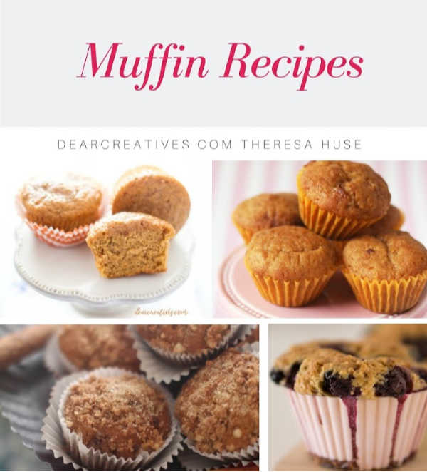 Muffin Recipes - There are so many muffin recipes to try. Bake muffins by picking one of our favorites from here. #muffinrecipes #muffins #baking #bakemuffins #dearcreatives #easyrecipes