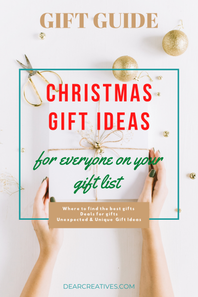 Best Gifts For Everyone On Your List! Dear Creatives