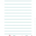 Letter To Santa - Free Printable Letter To Santa - Sample of the free Letter To Santa Template - get the printable files at DearCreatives.com