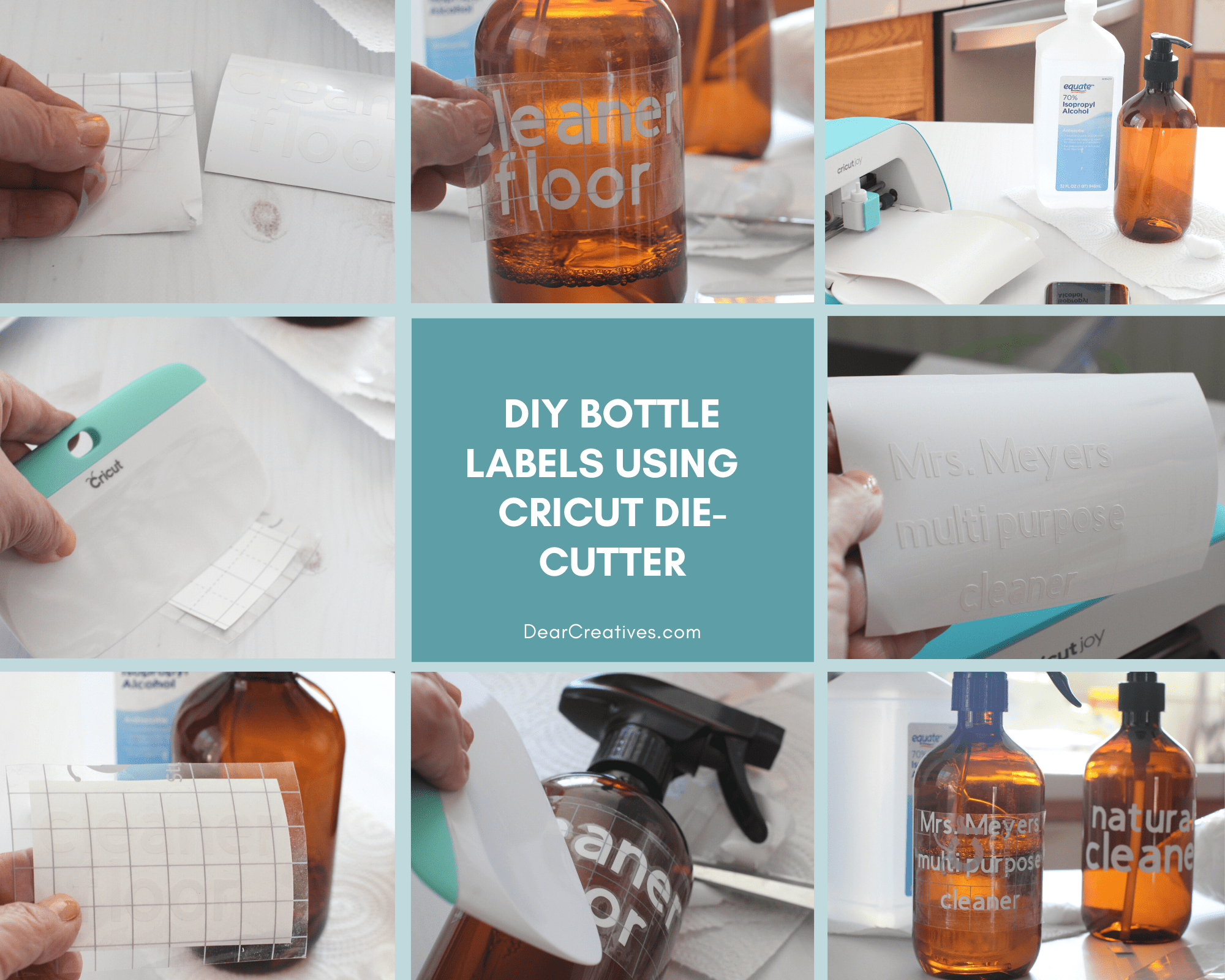 How To Make Bottle Labels With Cricut