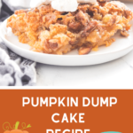 Make this pumpkin cake in one bowl and with 4 easy steps. Dump ingredients into the bowl, mix -Yellow cake mix, canned pumpkin puree, eggs, butter, evaporated milk... It turns out so delicious! Find out more and print the recipe at DearCreatives.com