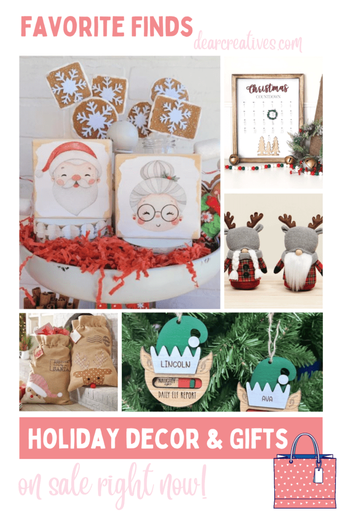 Holiday Decor and Christmas decorations - DearCreatives.com