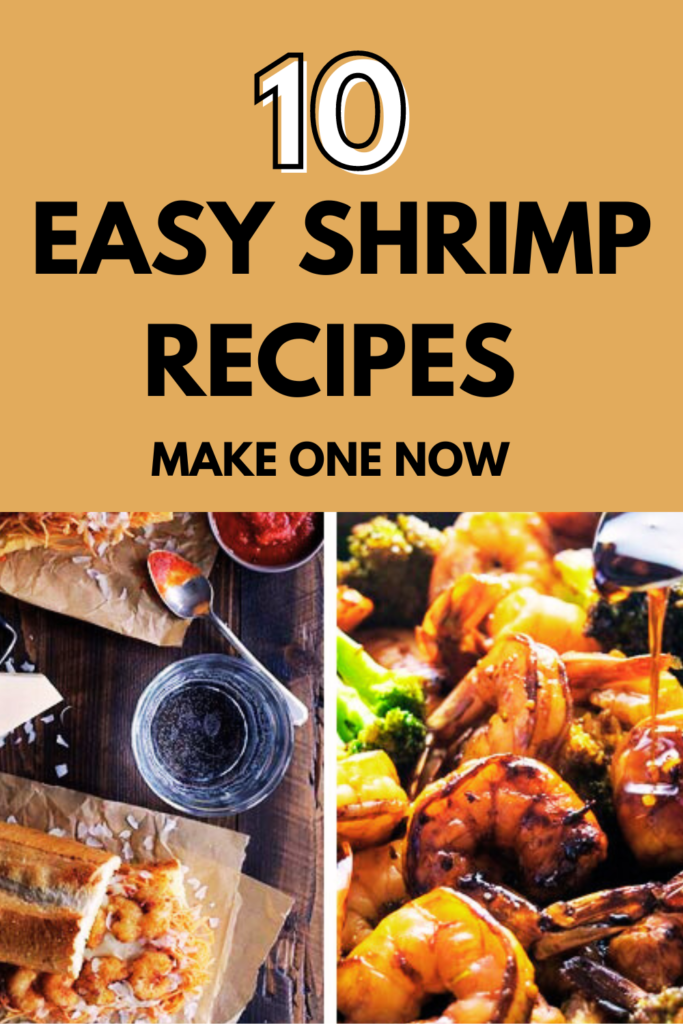 10 Easy Shrimp Recipes - Delicious, flavorful, quick, crockpot, barbecue... Get the recipes and enjoy a shrimp dinner... 10 Shrimp recipes to cook at DearCreatives.com