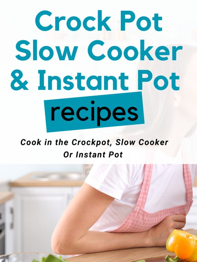 Slow cooker Recipes, Crockpot Recipes, and Instant Pot Recipes to make getting dinner on the table easy! Cook while you are at work, busy, out doing things... DearCreatives.com