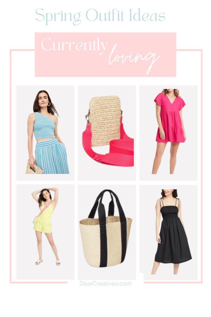 Spring Outfits For Women - See all the cute and stylish outfit ideas perfect for spring, spring break, and spring vacations. DearCreatives.com