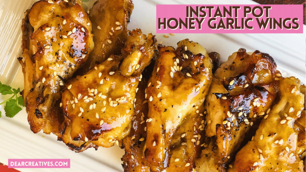 Honey garlic chicken wings instant pot sale