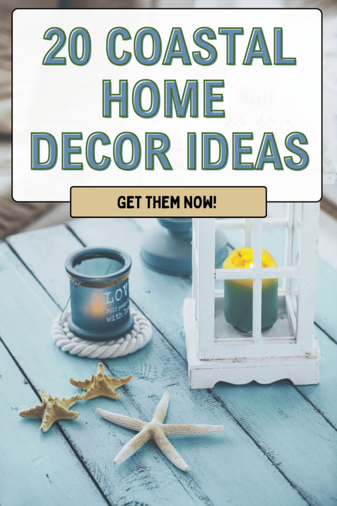 20 Coastal Home Decor Ideas - Get them now! DearCreatives.com