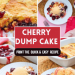 Cherry Dump Cake Recipe Cherry Dump Cake Cobbler Quick, easy, delicious, simple to make and bake, delicious & the best cherry dump cake dessert! DearCreatives.com