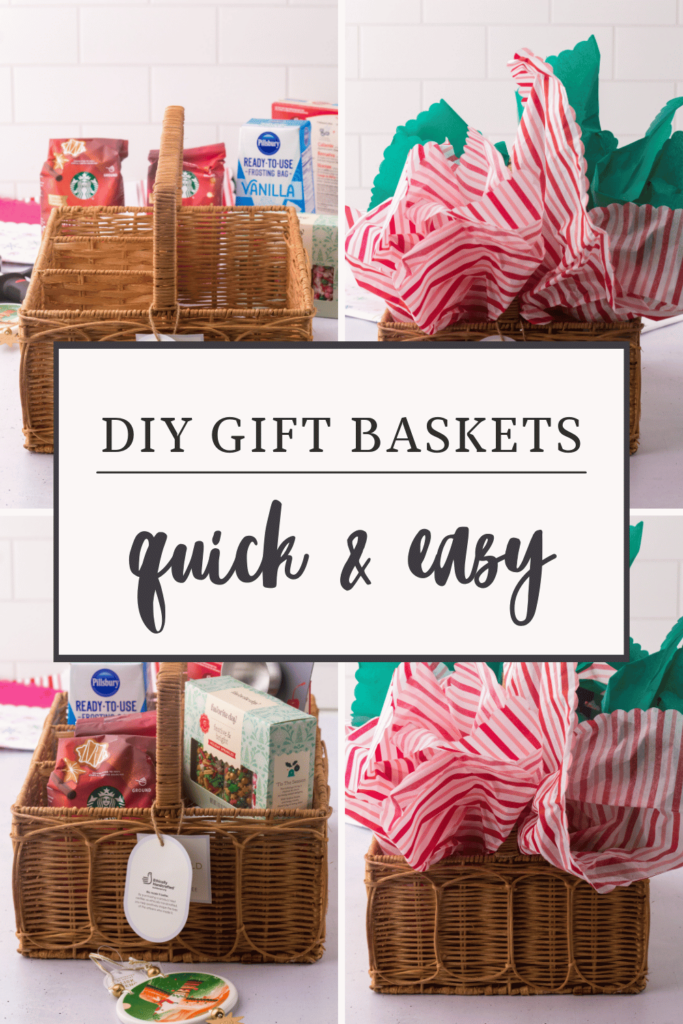 DIY Gift Basket Ideas - Gift baskets are quick and easy to make, making them perfect for a simple gift idea and customizable gift. Use these DIY gift ideas for birthdays seasonal gifting..Then after the recipient can use the pretty basket for their home decor...DearCreatives.com