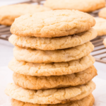 Lemon Crinkle Cookies - Easy recipe for lemon cookies made from scratch. With a few pantry staples and fresh lemons make these tasty lemon cookies! Get the recipe at DearCreatives.com