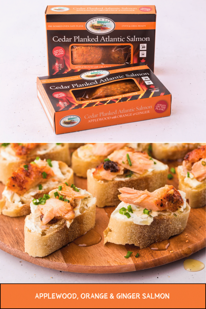 Where to buy Cedar Bay Cedar Planked Atlantic Salmon and get the salmon appetizer recipe click over to find out more! The best salmon to bake and grill!