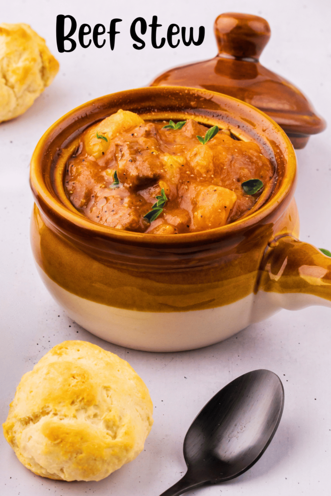 Beef Stew delicious, hearty, comforting, classic style beef stew. Serve with biscuits or bread. Instant Pot Beef Stew get the recipe. Plus, find several beef stew recipes to cook and enjoy. 