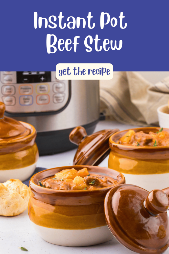 Instant Pot Beef Stew - a classic Beef Stew cooked in the Instant Pot. Get easy, step-by-step instructions and enjoy this for dinner any night of the week! Cook Time 35 minutes... DearCreatives.com